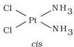 cis-trans Pt complex